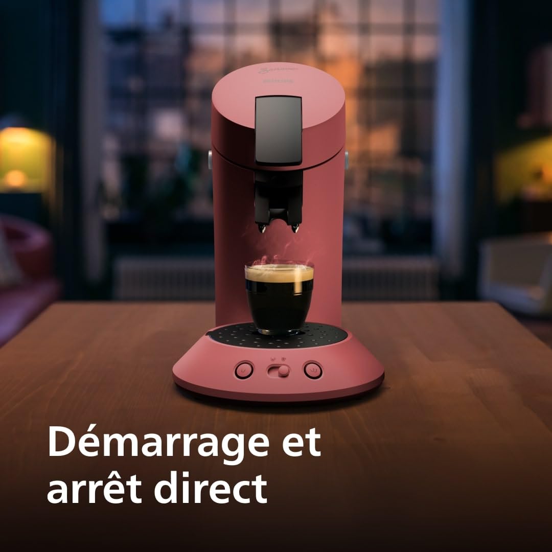 Machine à Café à Dosettes Original Plus CSA210/35 – Rouge Tendre