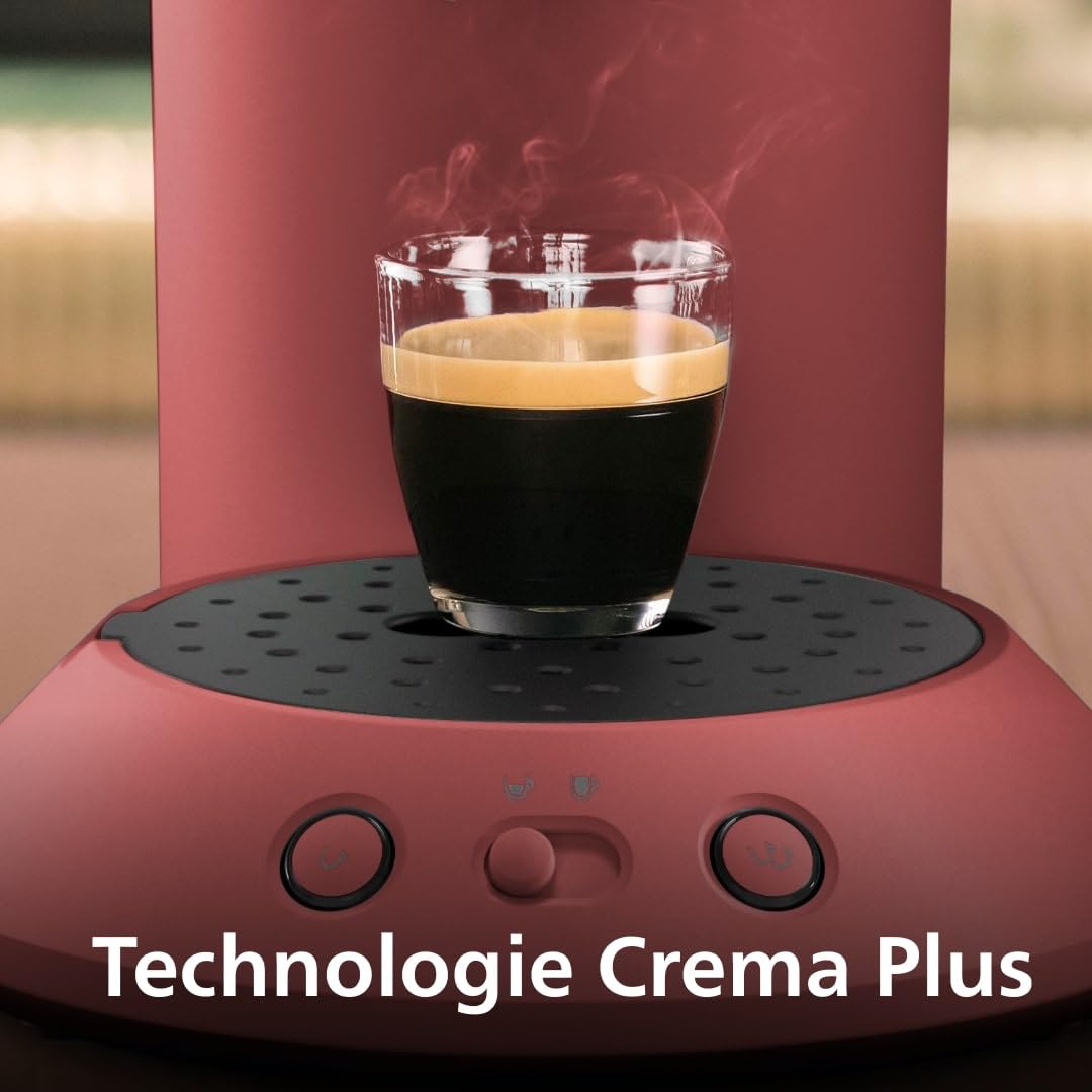 Machine à Café à Dosettes Original Plus CSA210/35 – Rouge Tendre