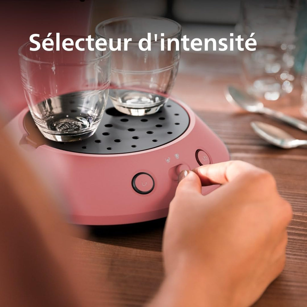 Machine à Café à Dosettes Original Plus CSA210/35 – Rouge Tendre