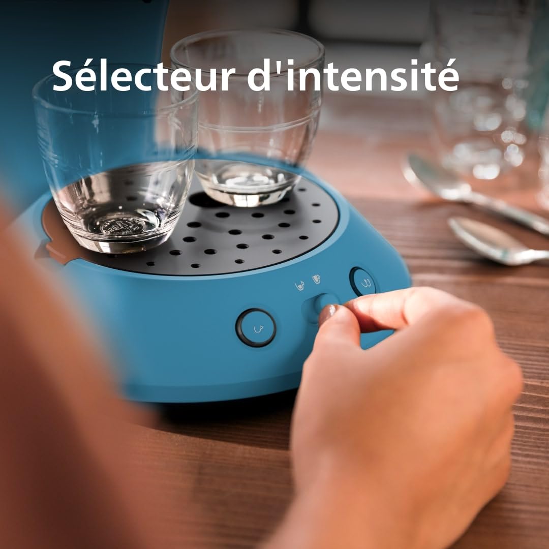 Machine à Café à Dosettes Original Plus CSA210/00 – Bleu Paon