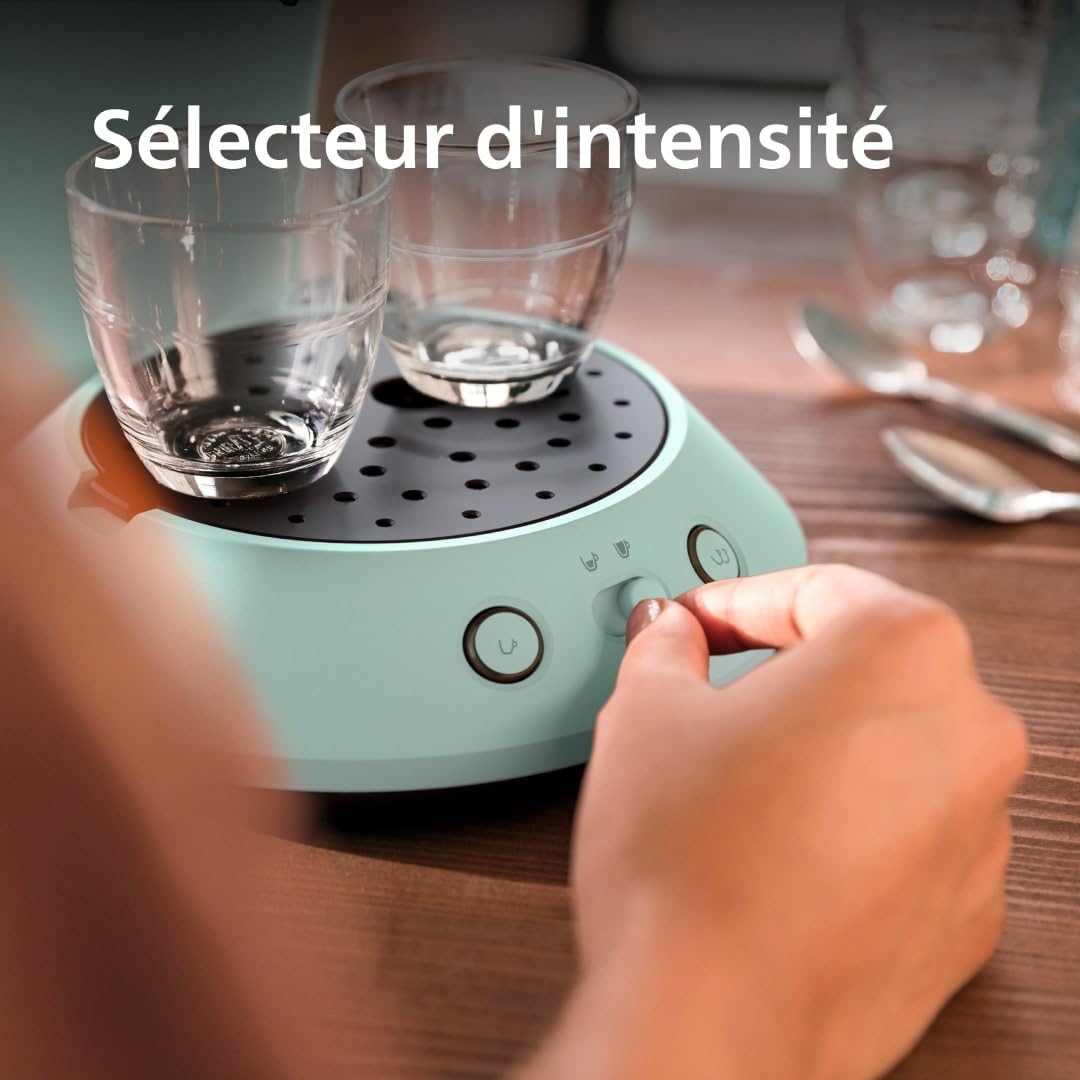 Machine à Café à Dosettes Original Plus CSA210/80 – Vert Désert, 2 Tasses