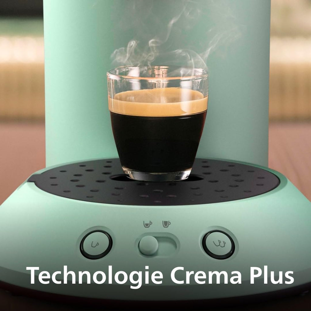 Machine à Café à Dosettes Original Plus CSA210/80 – Vert Désert, 2 Tasses