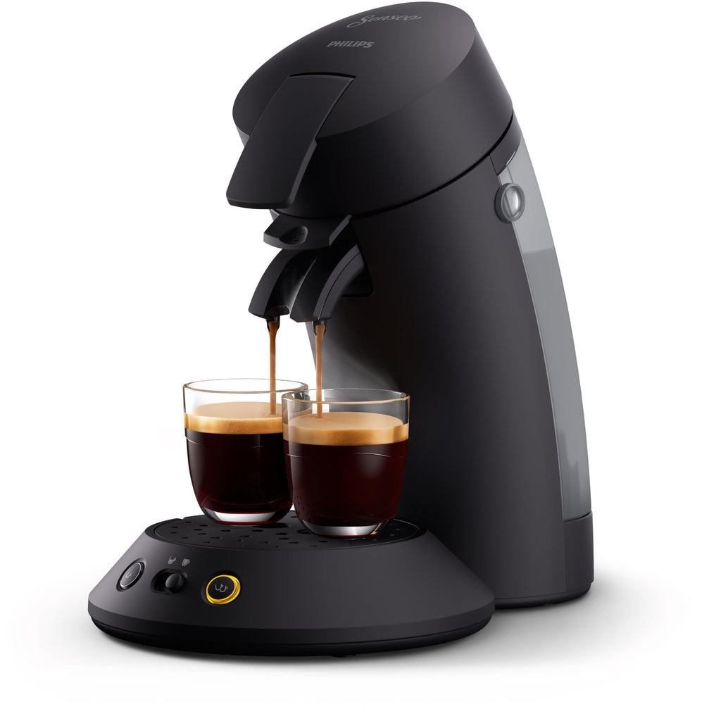 Machine à Café à Dosettes Original Plus CSA210/61 – Noir Intense, Crema Plus