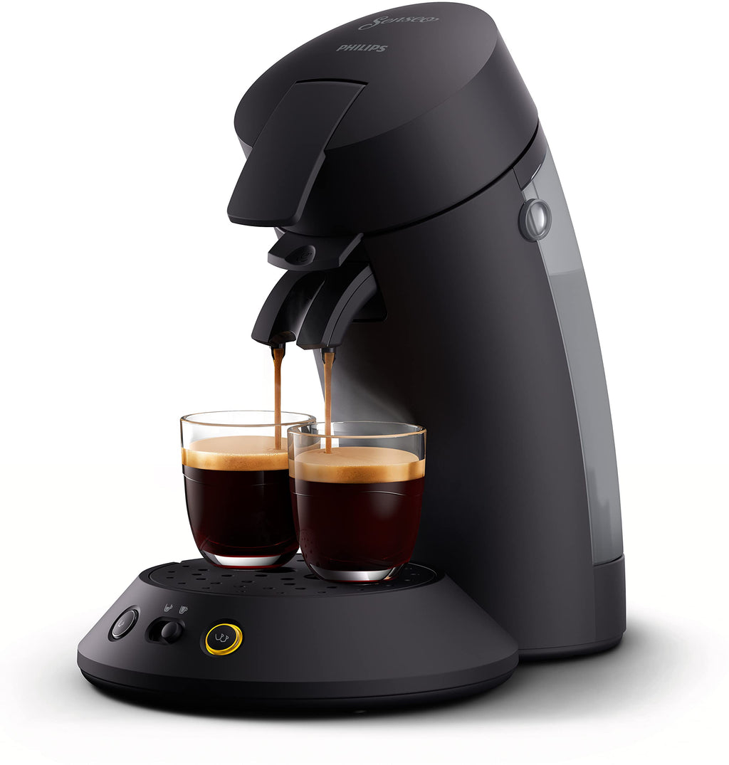Cafetière à Dosettes CSA210/22 – Noir Piano, Technologie Boost