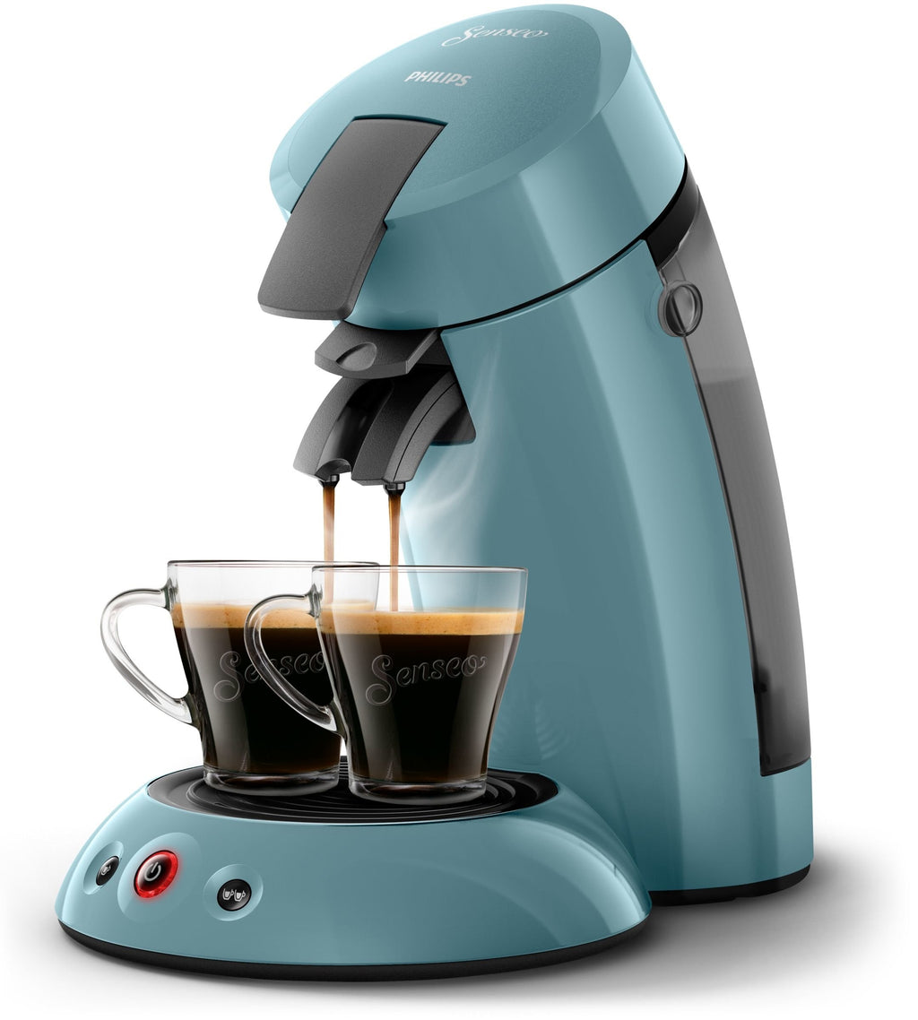 Machine à Café à Capsules HD6553/21 – Bleu, Réservoir 0,7 L, 1450 W