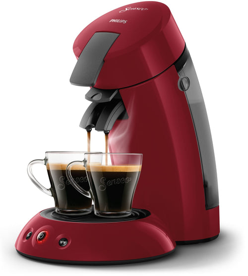 Cafetière à Capsules Indépendante HD6553/81 – Rouge, 0,7 L, 1450 W